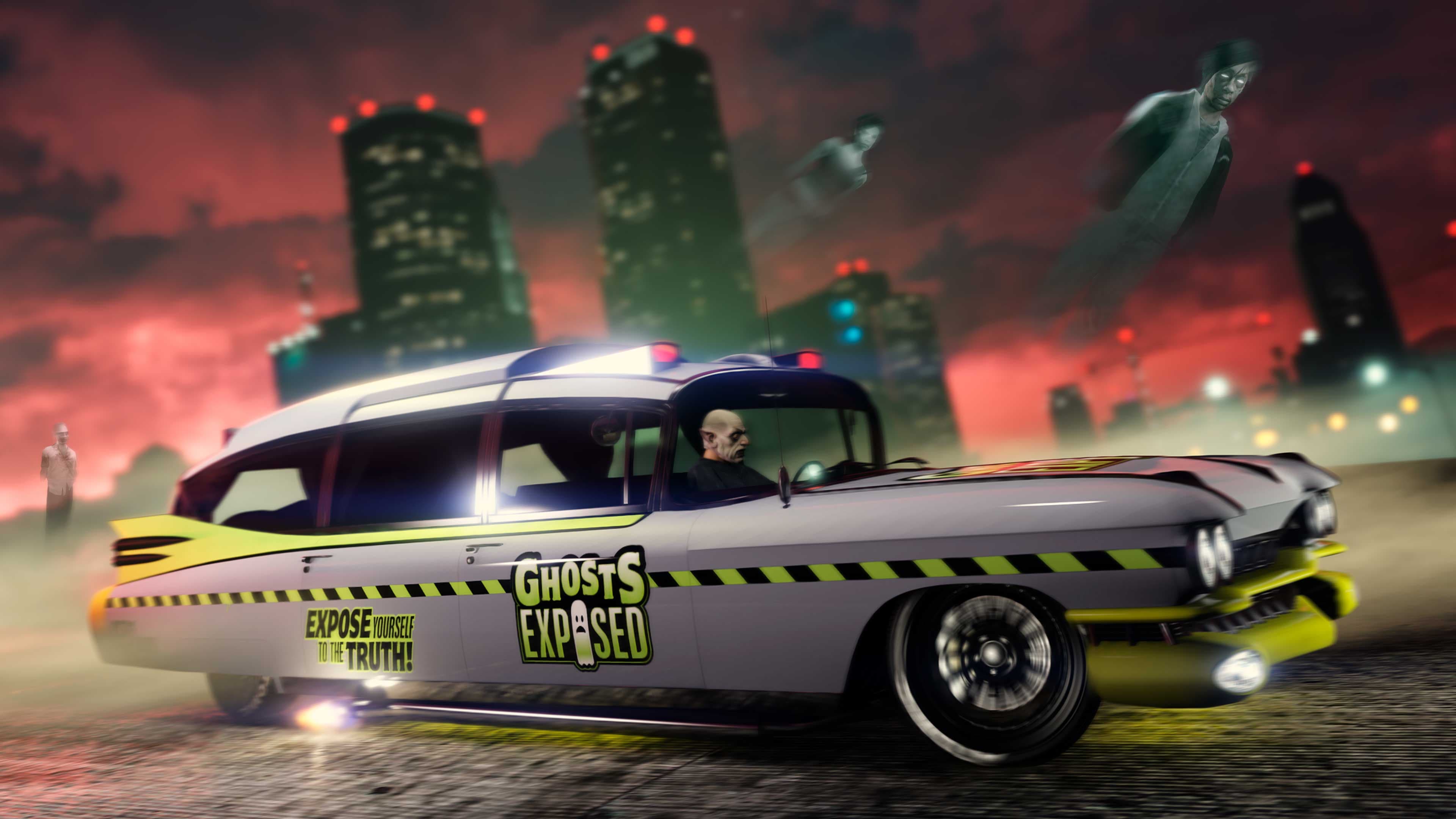 GTA Online, Официальное, Транспорт, Персонаж, Albany Brigham, Маслкар, Призраки