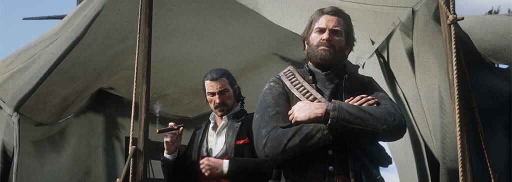 Red Dead Redemption 2, Из сети, Персонаж, Артур Морган, Датч ван дер Линде
