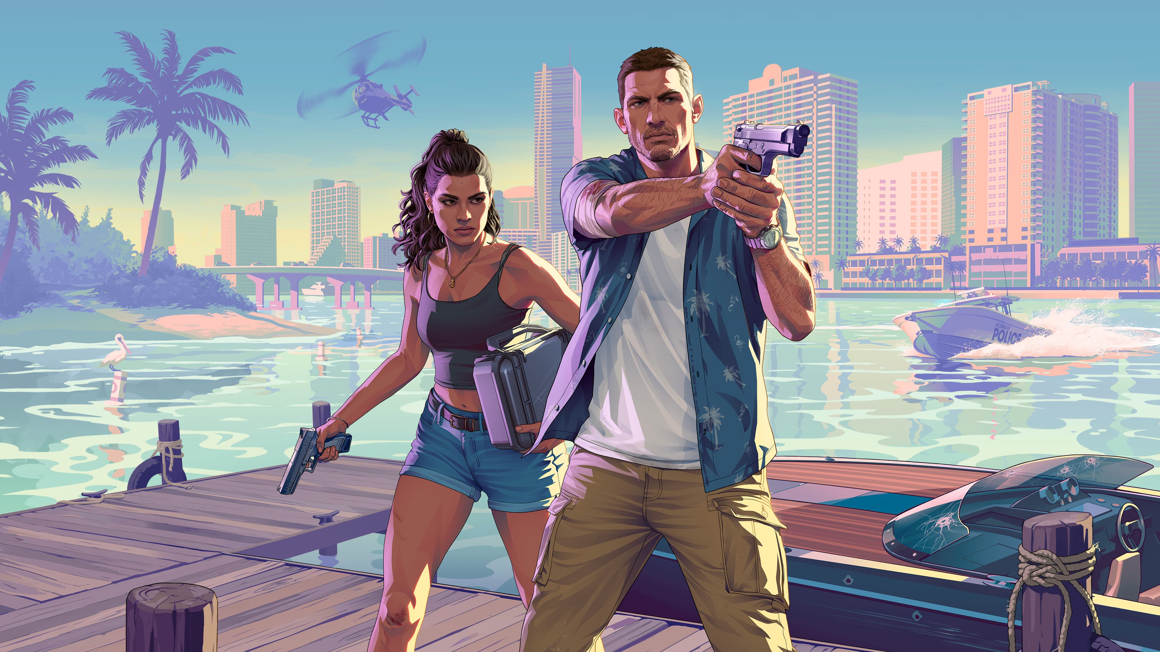 Джейсон Дюваль и Лусия Каминос в GTA 6