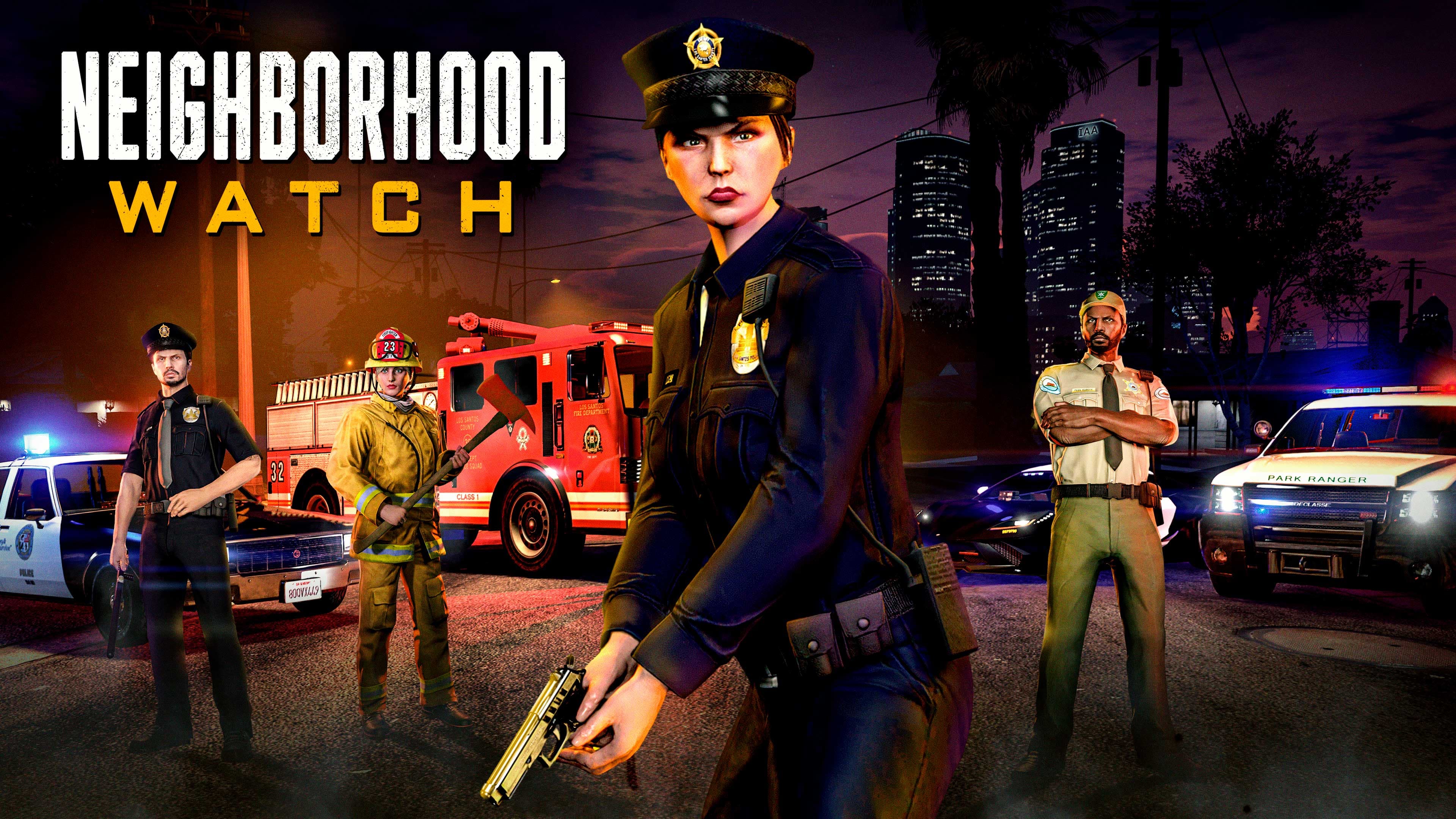 GTA Online: новый полицейский транспорт и задания по охране порядка