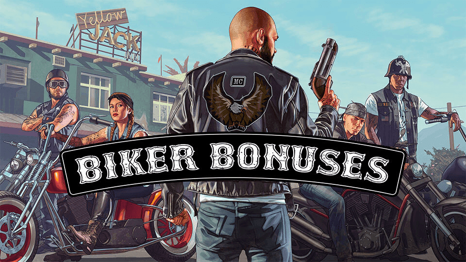 В GTA Online действует много бонусов для байкеров