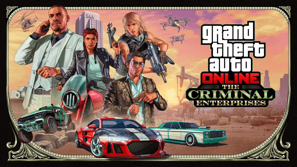 Для GTA Online вышло обновление The Criminal Enterprises