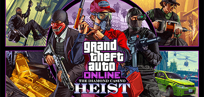 Скоро в GTA Online: ограбление казино Diamond