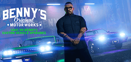Скидки в мастерской Benny’s и удвоенные награды в GTA Online