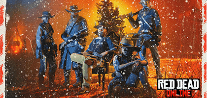 Фронтир в Red Dead Online готов отмечать новогодние праздники
