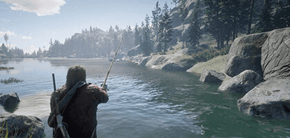Как в Red Dead Redemption 2 научиться рыбачить