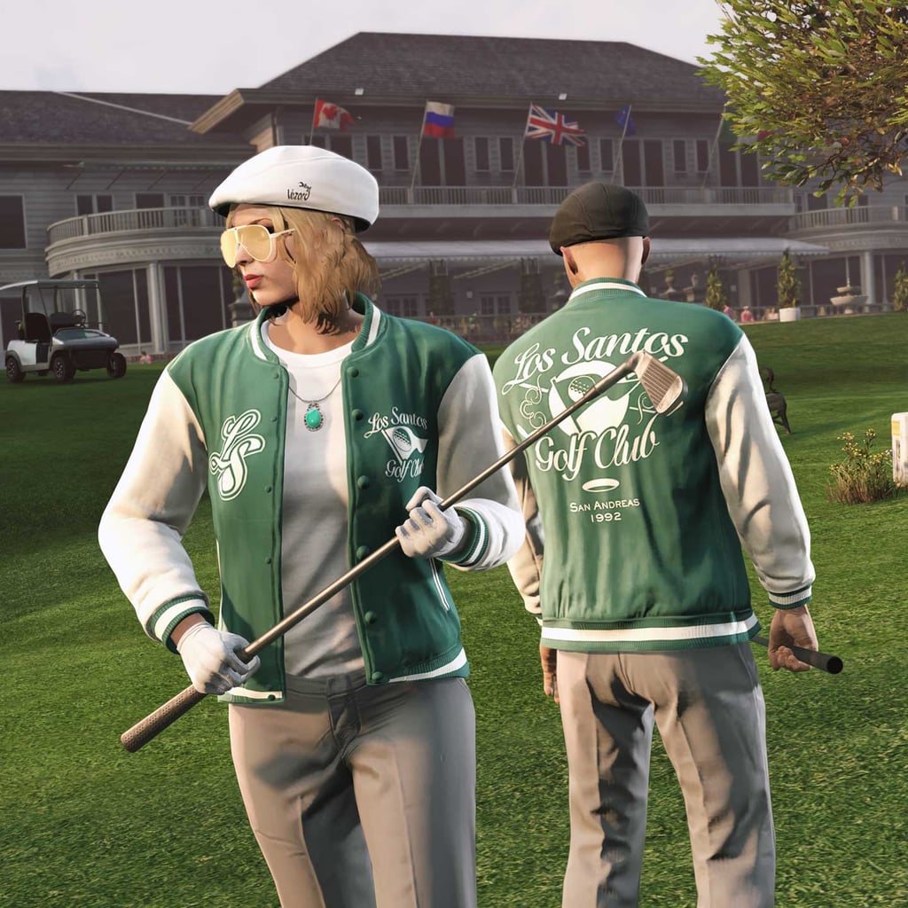 Толстовка LS Golf Club, GTA Online