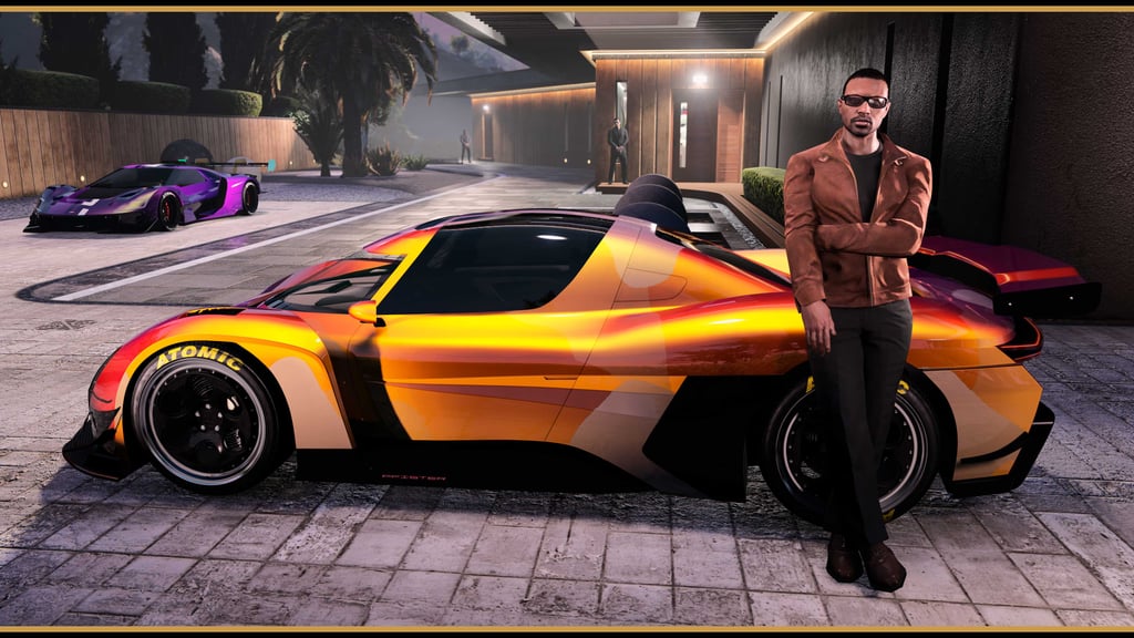 Подъездная дорога к особняку, GTA Online