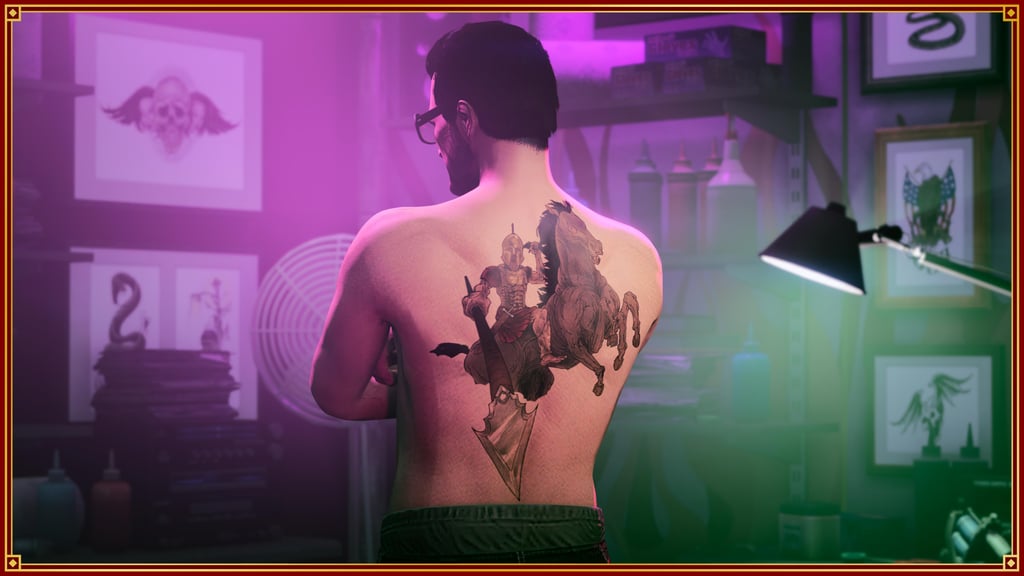 Татуировка с изображением лошади, GTA Online