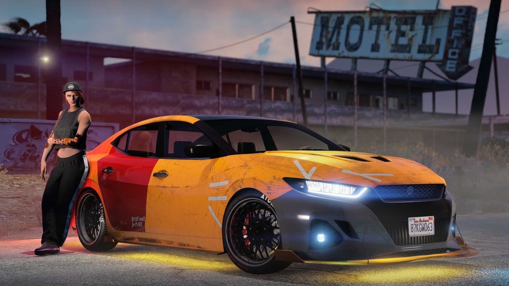 Раскраска «Подержанный Minimus», Annis Minimus, GTA Online
