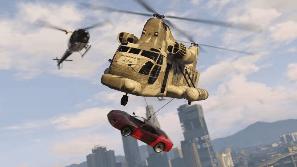 Western Cargobob gta 5