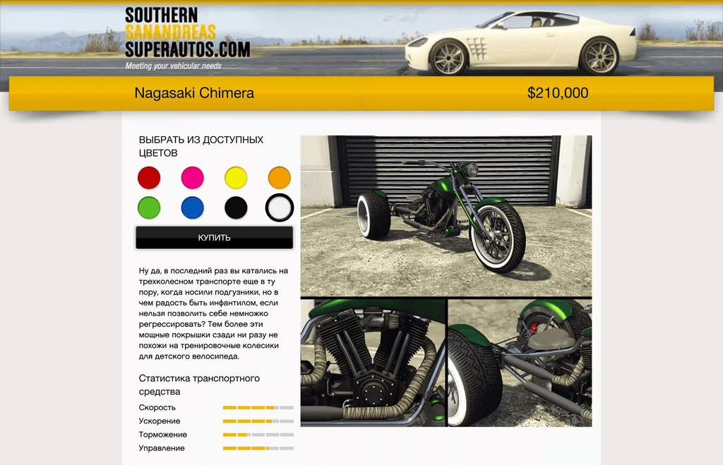Nagasaki Chimera gta 5