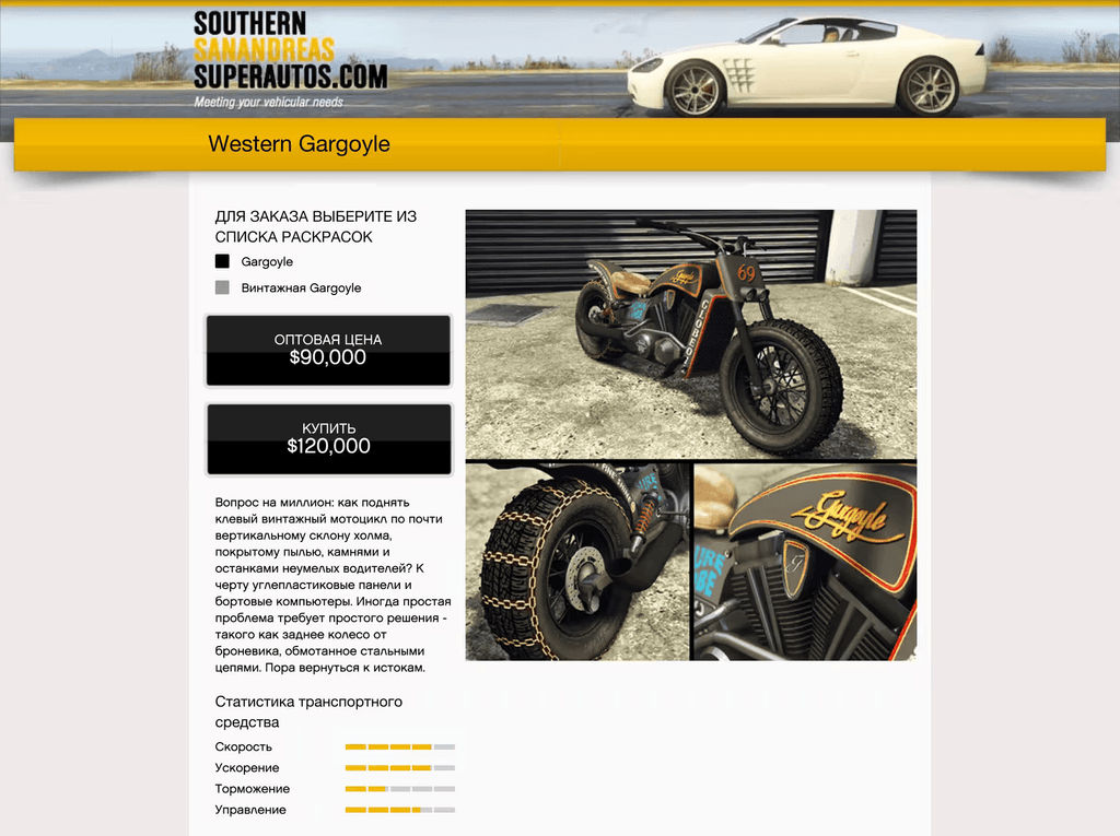 Western Gargoyle gta 5