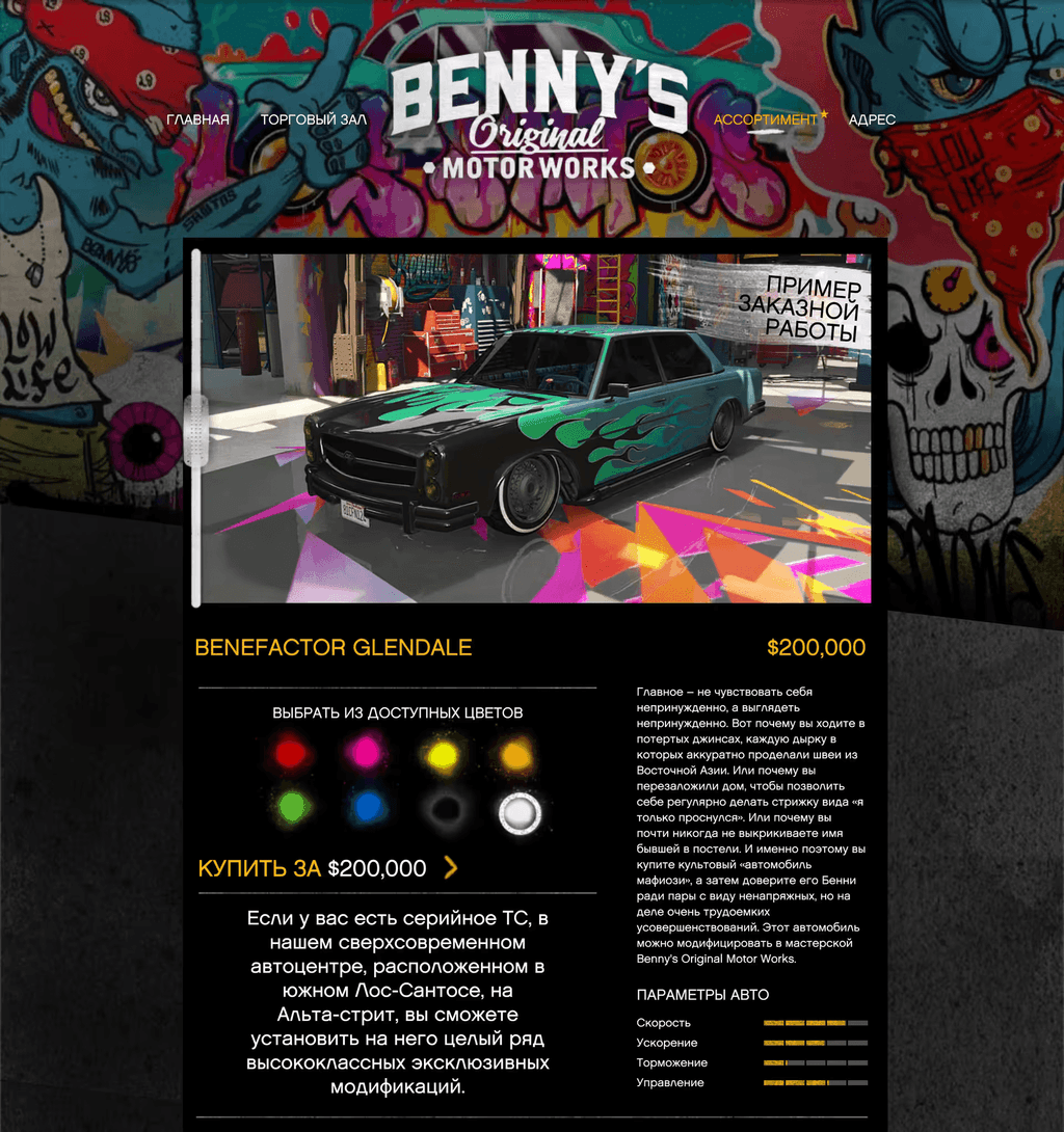 Benefactor Glendale Custom gta 5