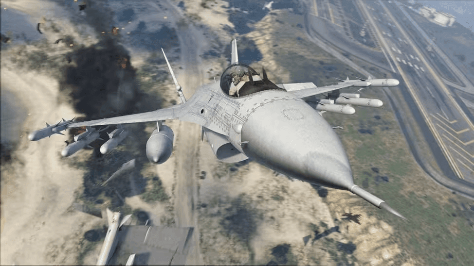 Jobuilt P-996 LAZER gta 5