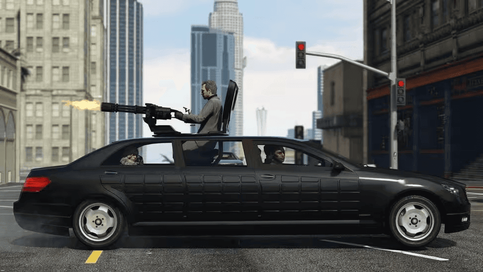 Benefactor Turreted Limo gta 5
