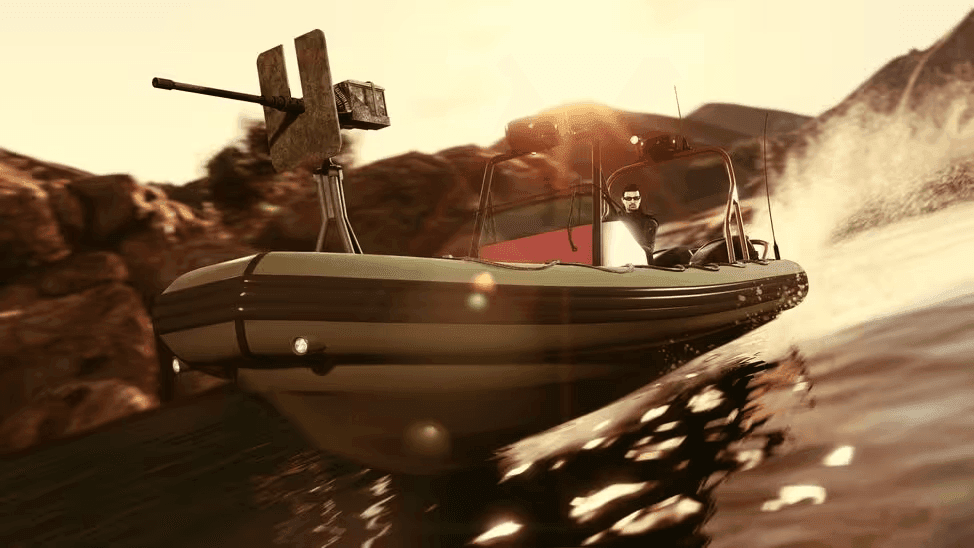 Nagasaki Weaponized Dinghy gta 5