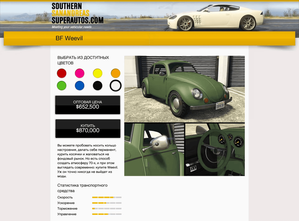 BF Weevil gta 5