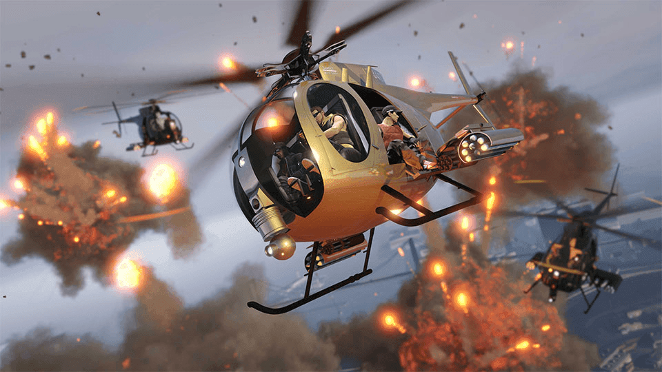 Buzzard Attack Chopper gta