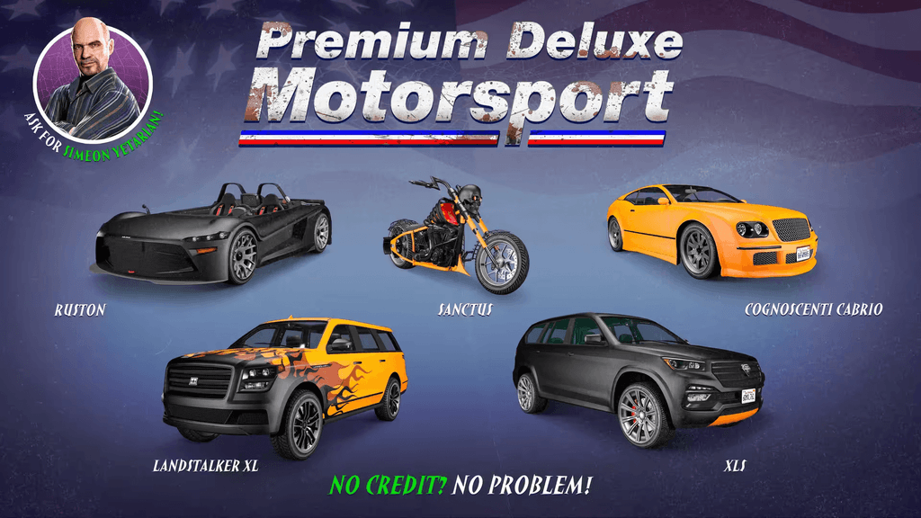 Premium Deluxe Motorsport в GTA Online