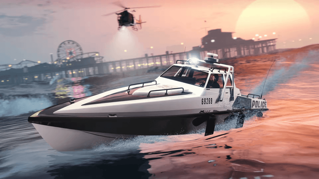Predator Police Boat в GTA Online