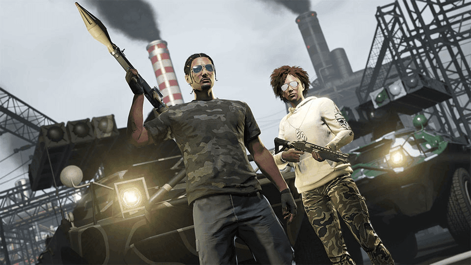 футболку Vom Feuer Camo в GTA Online