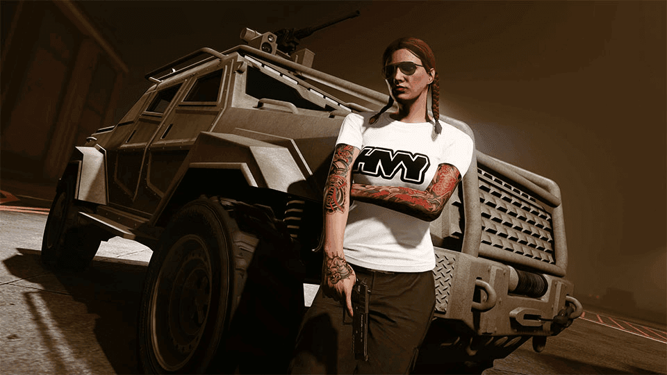 Футболка HVY в GTA Online