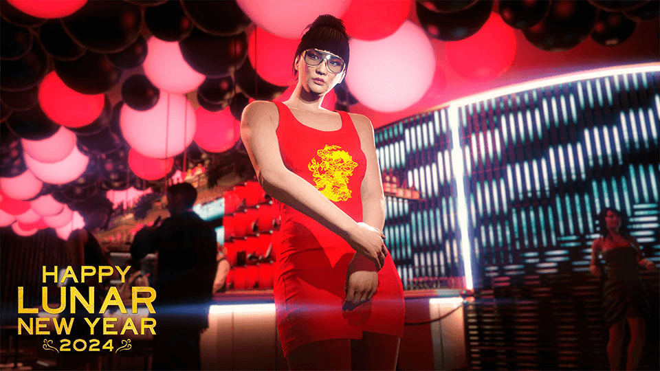 Платье «Лунный Новый год» в GTA Online
