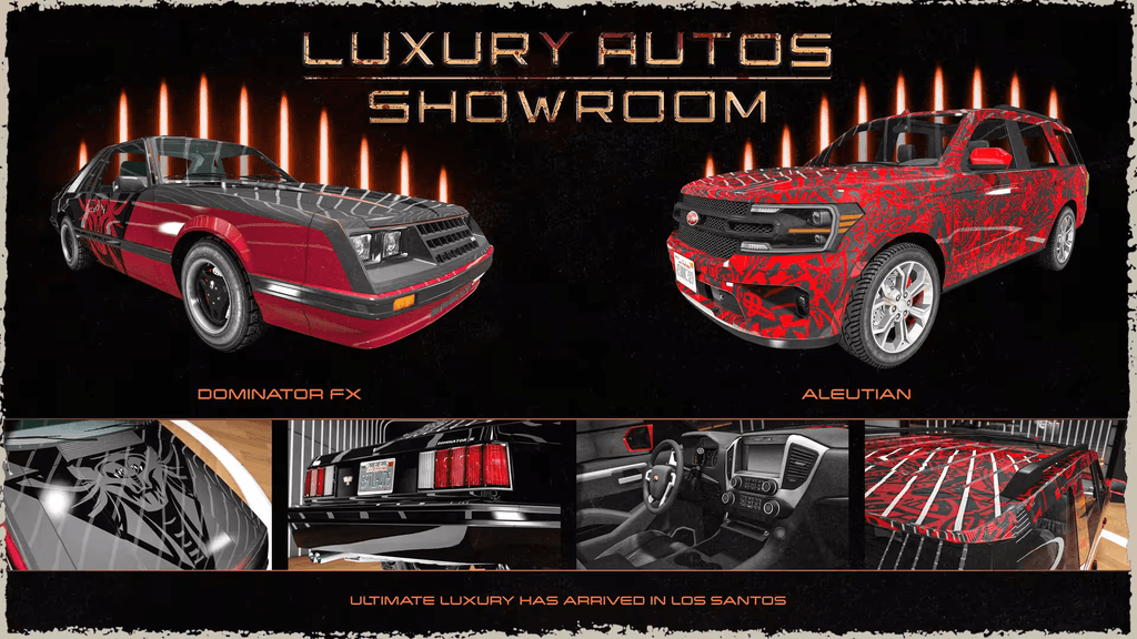 Автосалон Luxury Autos в GTA Online