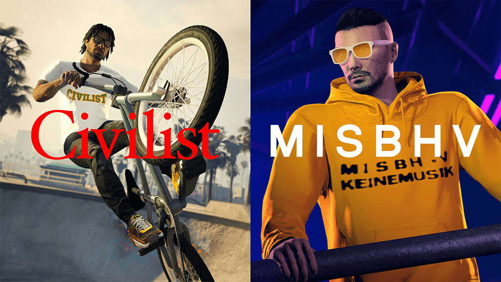 gta online одежда