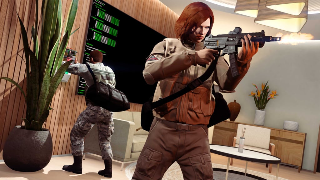 Режим противоборства «Налёт на особняк», GTA Online