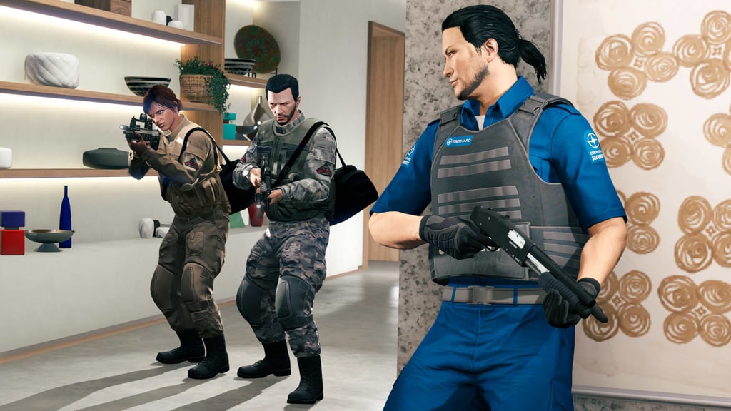 Режим противоборства «Налёт на особняк», GTA Online