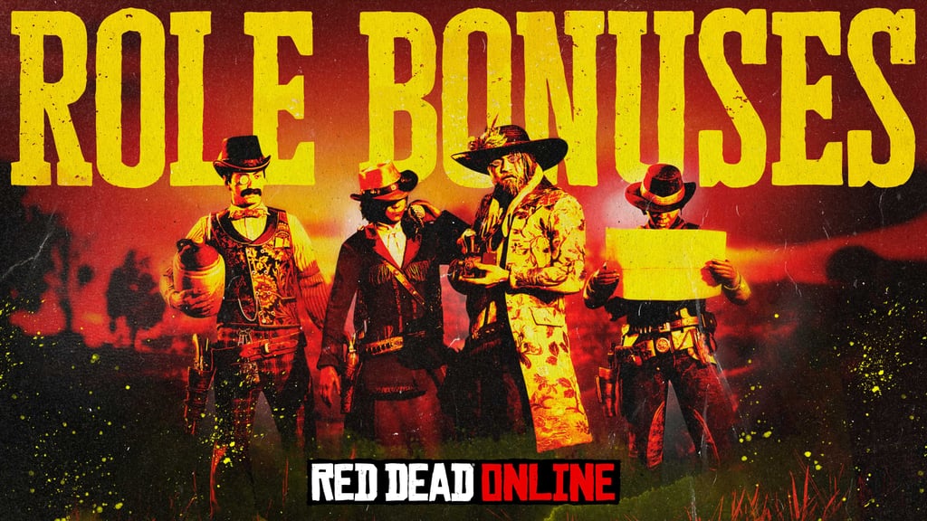 Бонусы для ролей в Red Dead Online