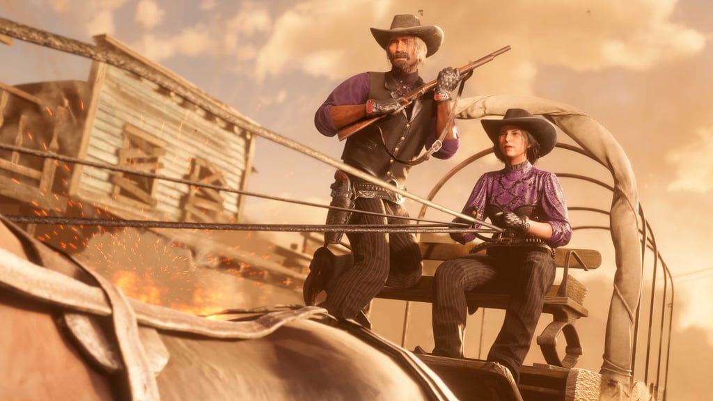 Бесплатный костюм мая 2025 в Red Dead Online