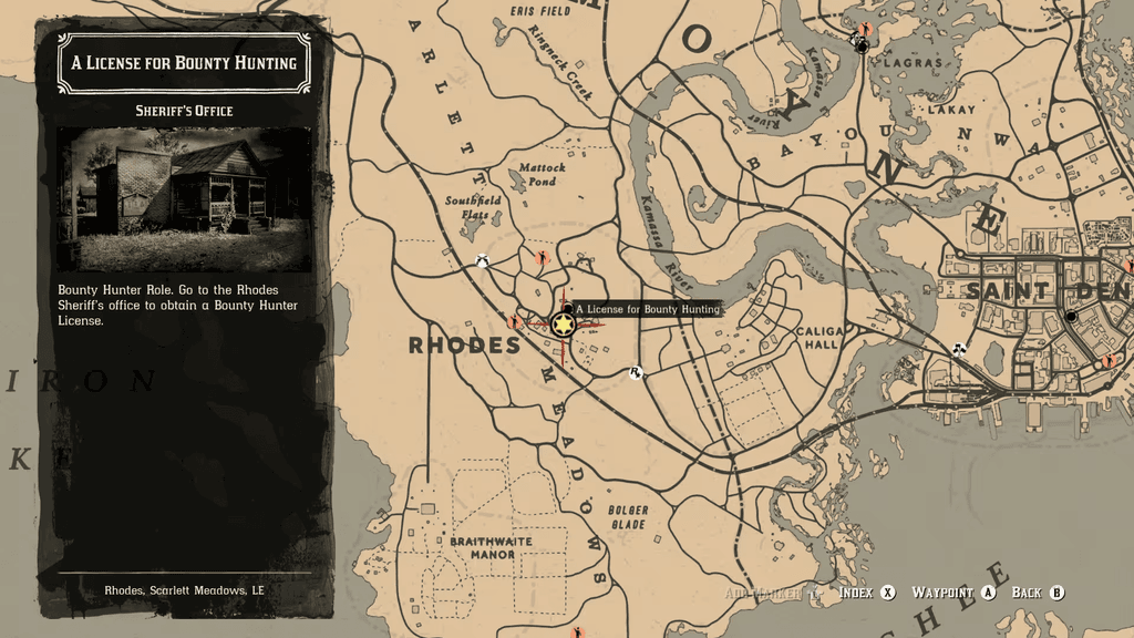 Охотник за головами в Red Dead Online