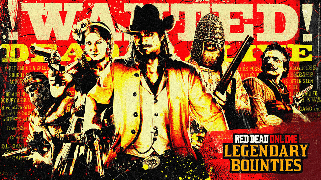 red dead online охотник за головами