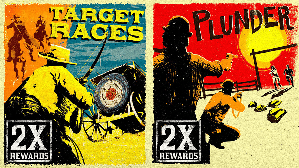 red dead online бонусы