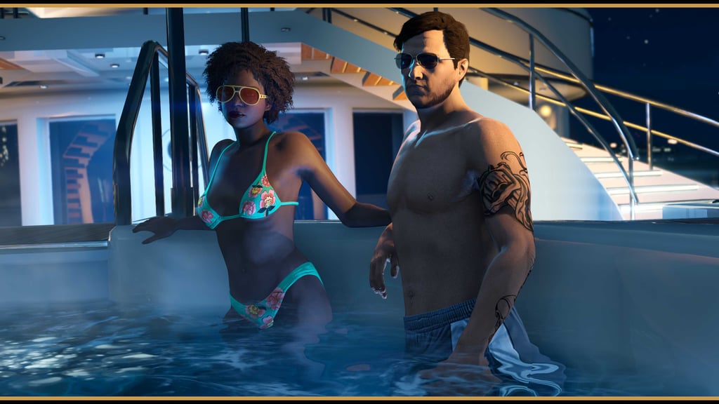Массажная ванна на яхте, GTA Online