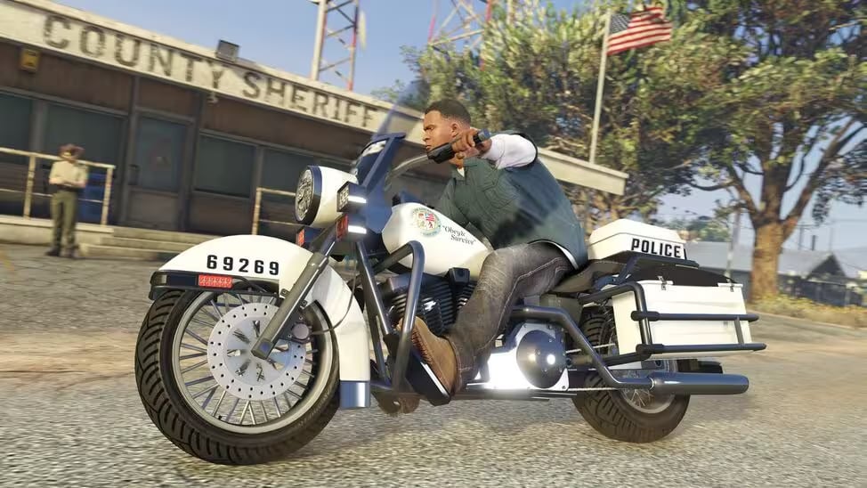 Western Police Bike