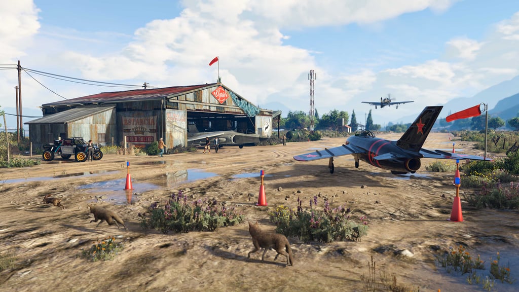 Ангар на аэродроме Маккензи, GTA Online