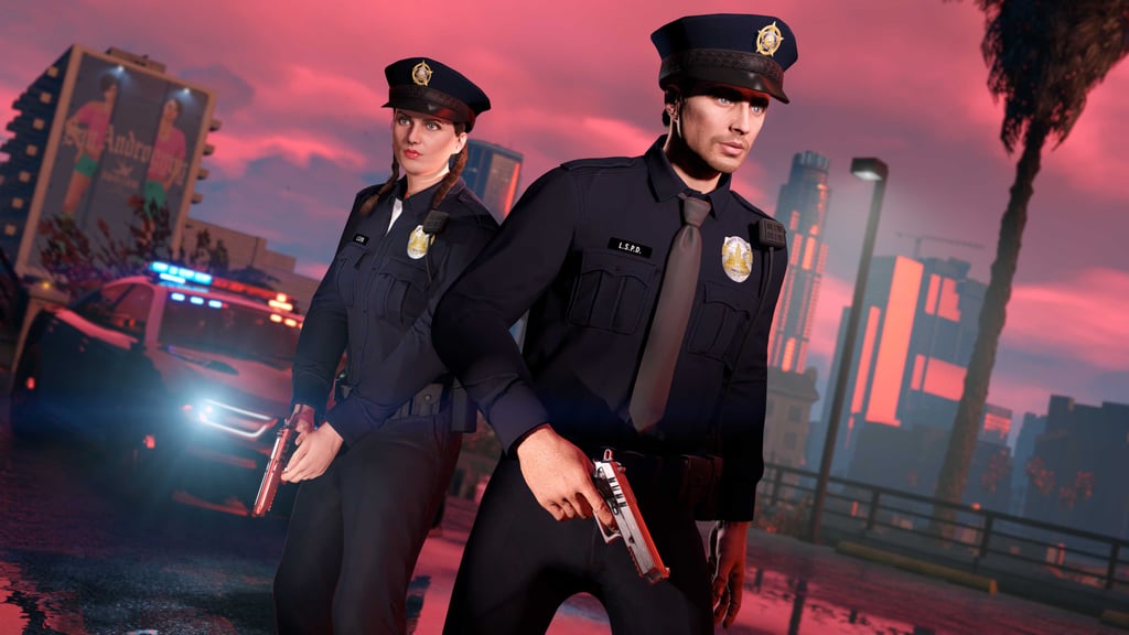 Летняя полицейская форма, GTA Online
