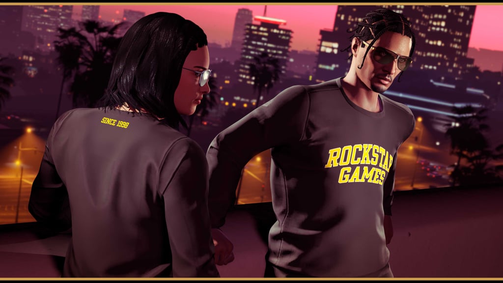 Чёрные толстовки Rockstar, GTA Online