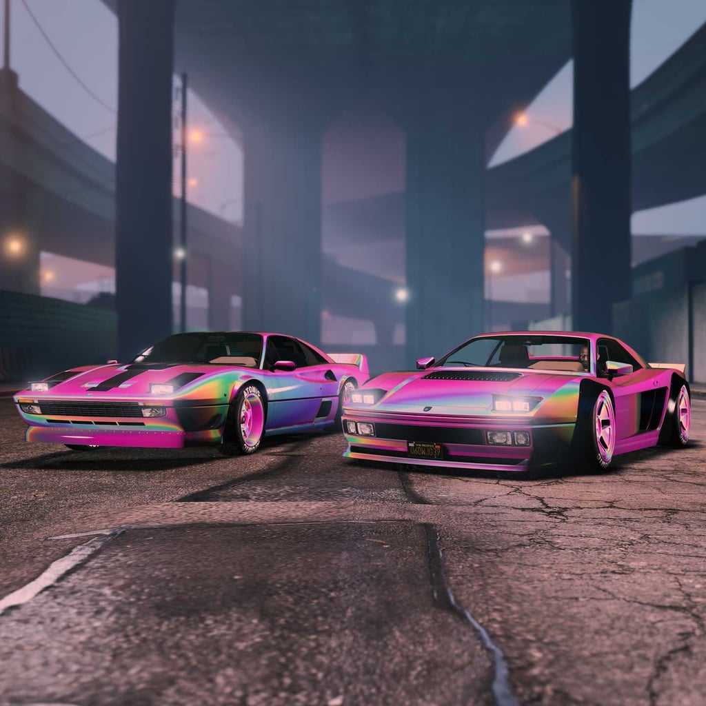 Краска-хамелеон «Розовый призматический перламутр», GTA Online