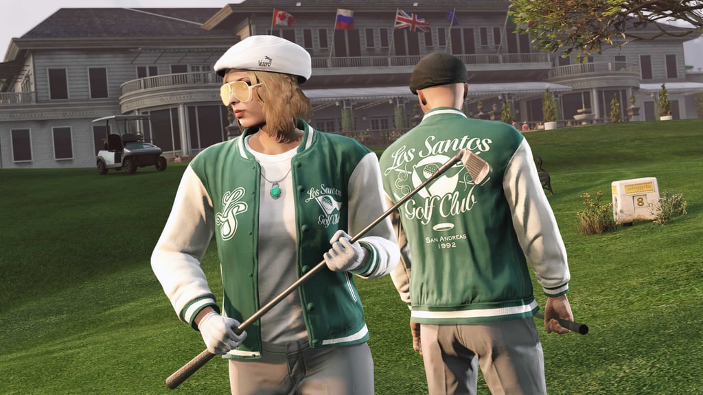 Толстовка LS Golf Club, GTA Online