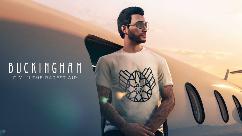 Футболка Buckingham в GTA Online