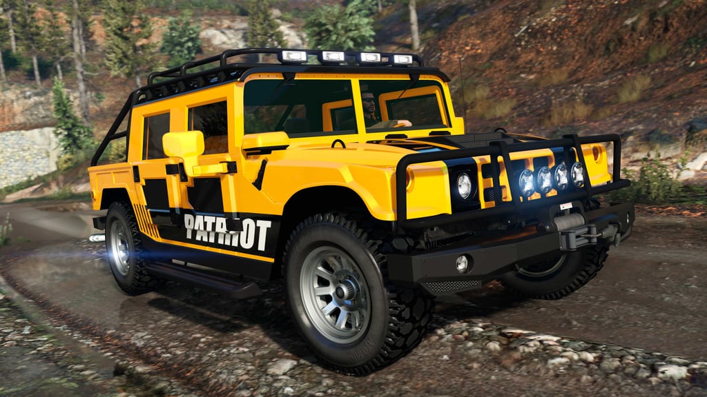Военный Mammoth Patriot в GTA Online