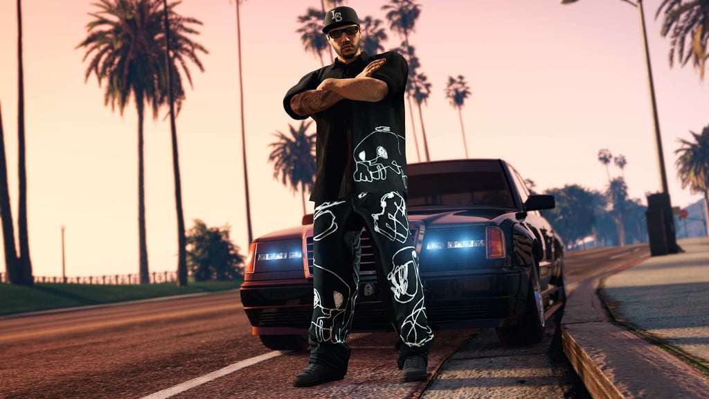 Бесплатный комплект одежды Bigness «Каракули» в GTA Online