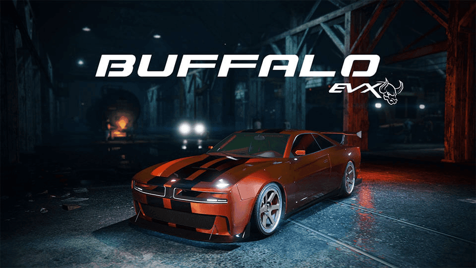 Электрический маслкар Bravado Buffalo EVX уже в GTA Online