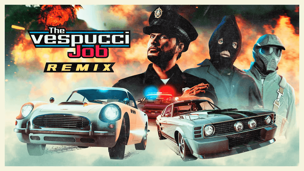 Ограбление в Веспуччи (ремикс) GTA Online