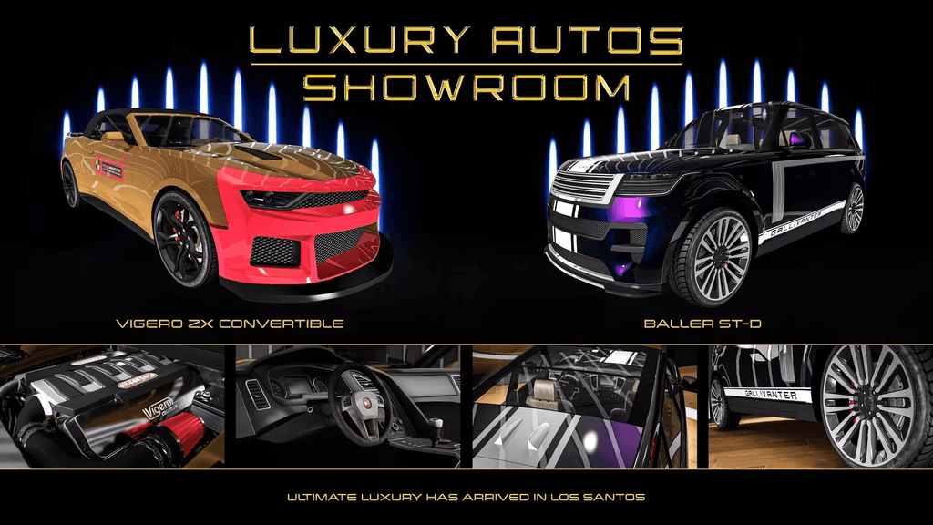 Автосалон Luxury Autos GTA Online